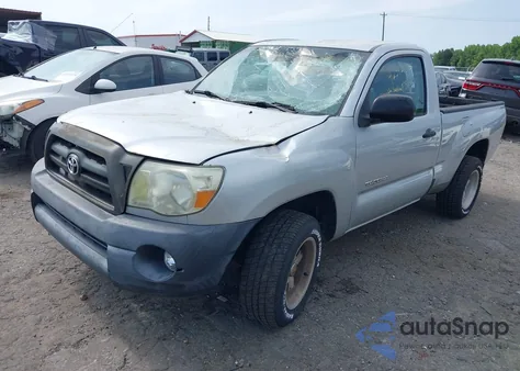 2007 Toyota Tacoma z USA, uszkodzony, nr VIN 5TENX22N87Z435297